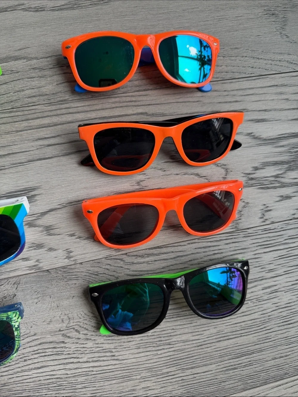 Assorted Colorful Kids Sunglasses - Neon & Pattern Mix